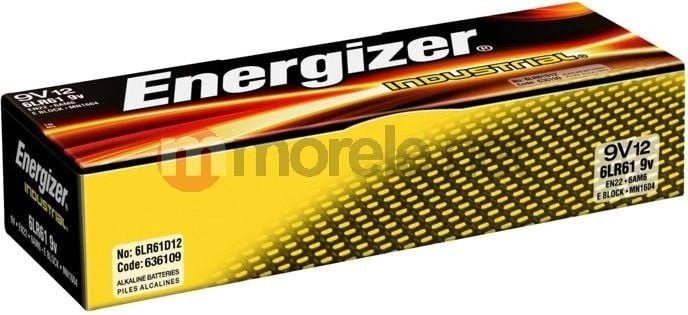 Energizer Battery Industrial 9V Block 1