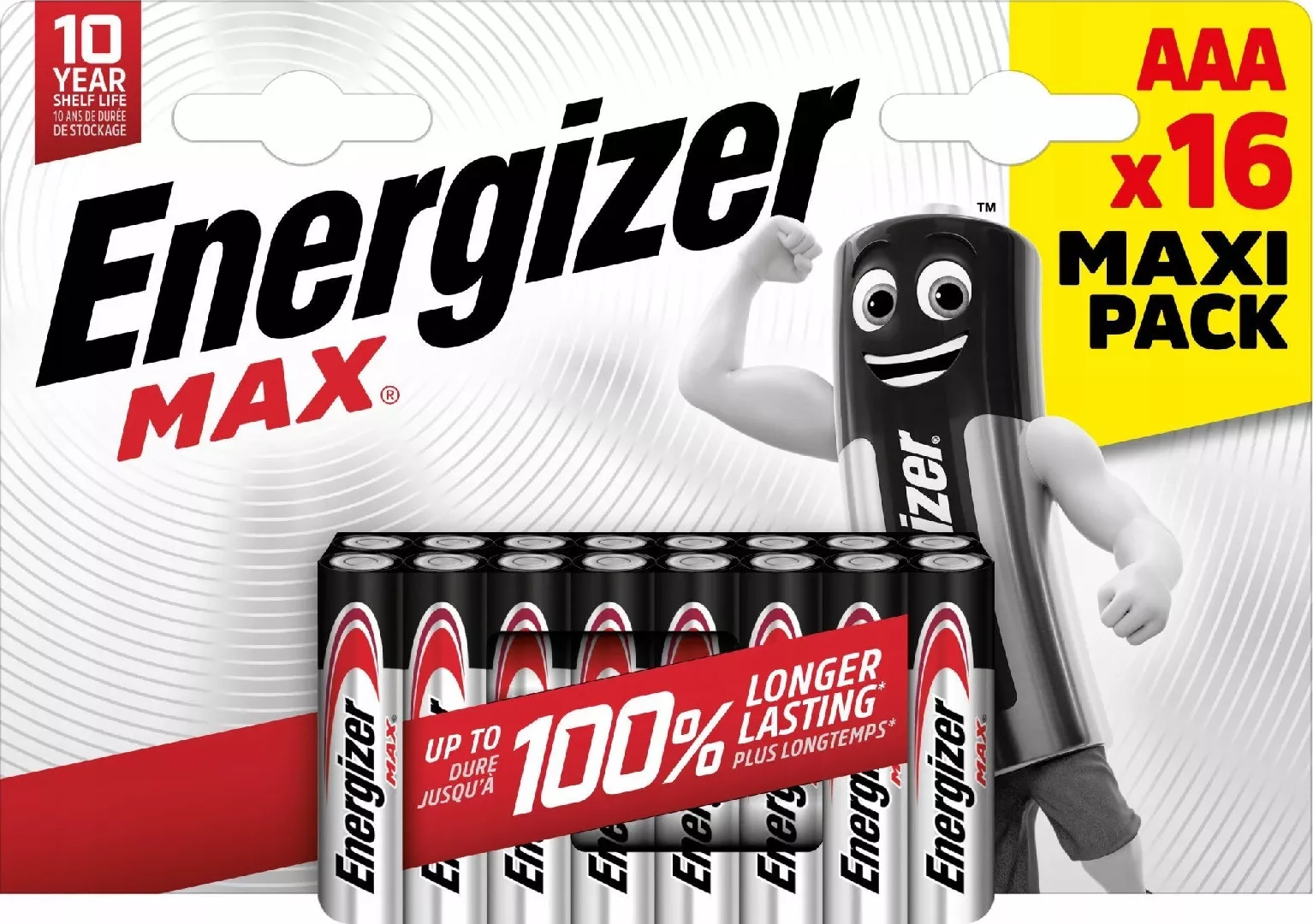 Energizer 16x Bateria Energizer MAX AAA