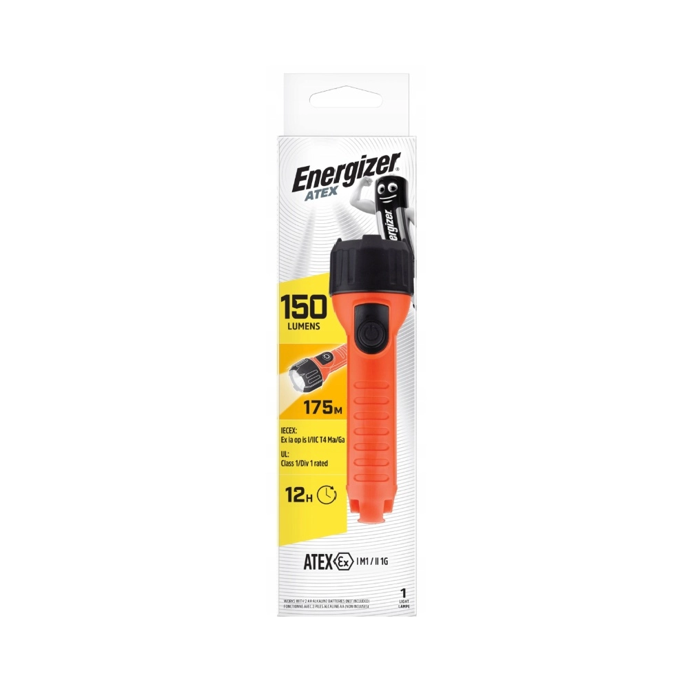 LED lukturītis 150lm 2xAA; atbilst: ATEX