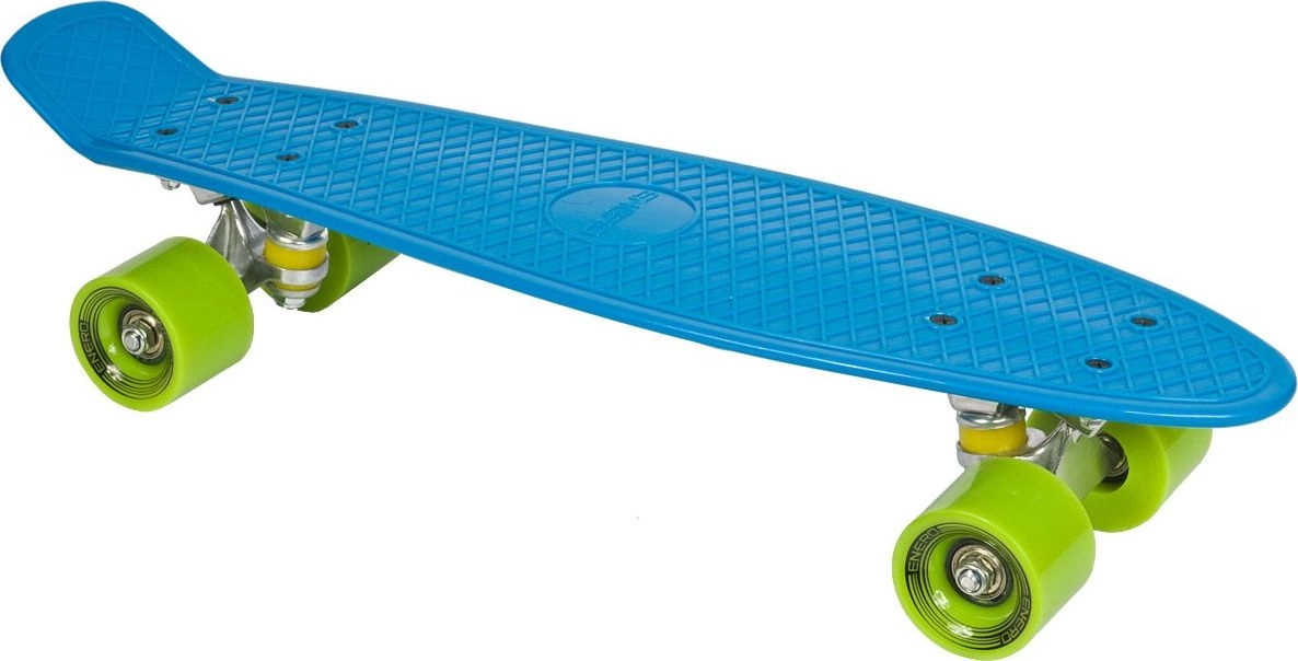 Enero plastic skateboard 22`` blue D1165