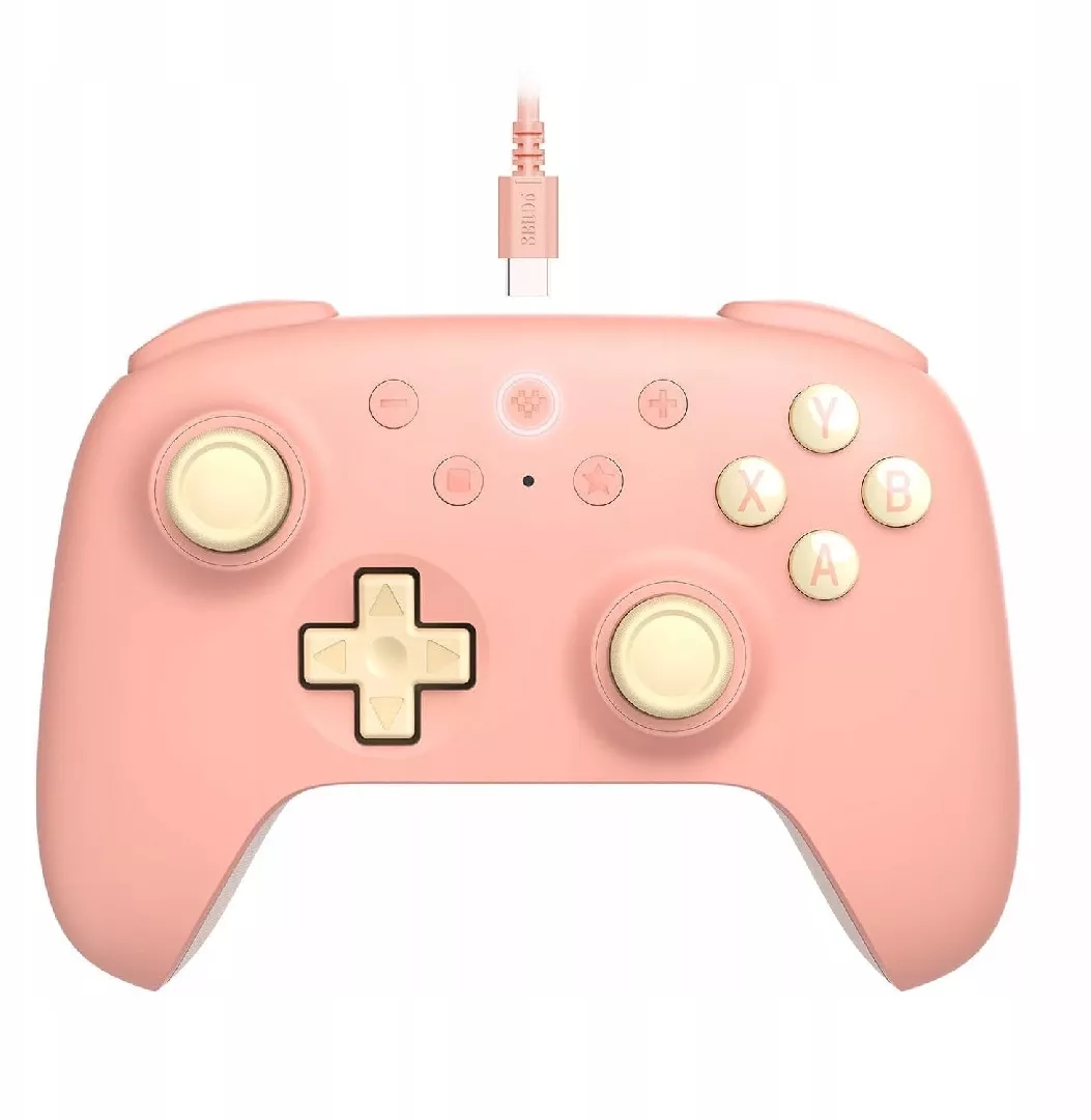 8BitDo Ultimate 2C Wired Pad Peach