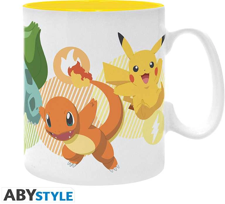 POKEMON Mug - Pikachu and starters