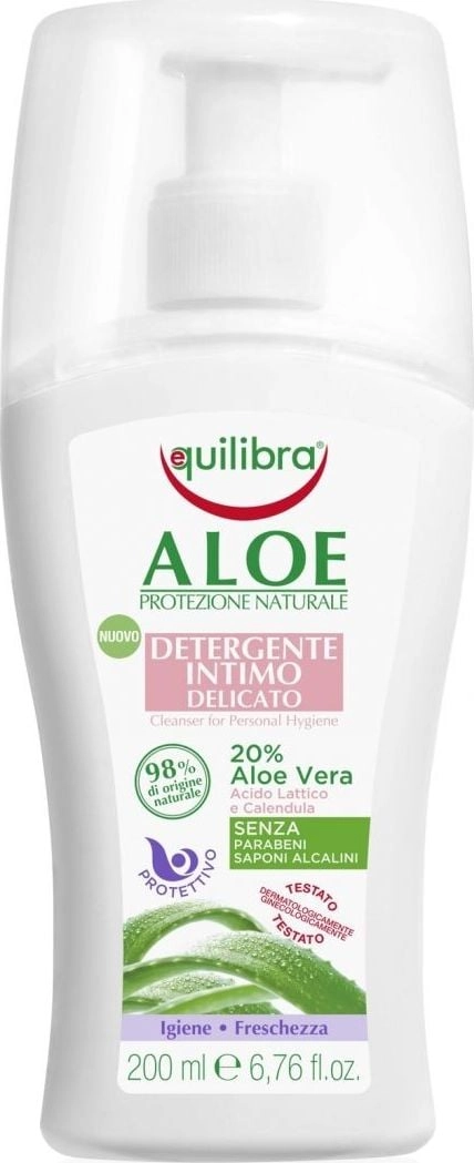 Equilibra Gentle Aloe Vera intimate hygiene