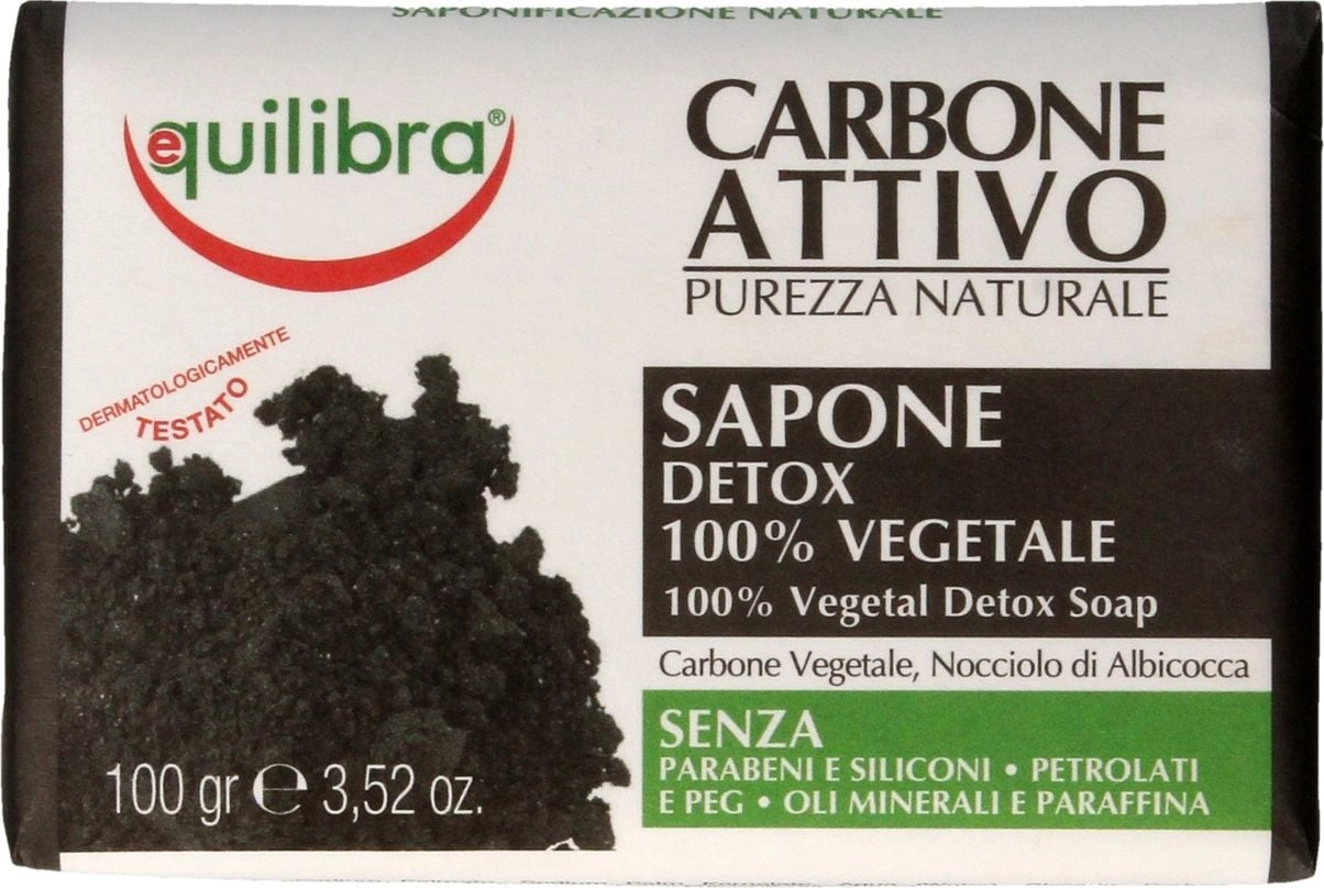 EQUILIBRA_Carbo Detox 100% Vegetal Detox Soap