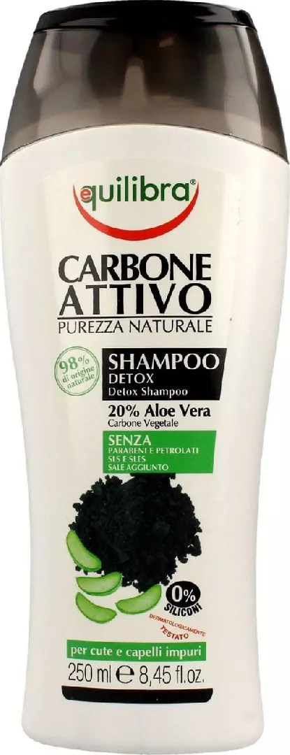 Equilibra Carbo Detox Shampoo Aloe Vera
