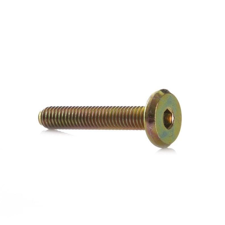 FURNITURE BOLT M6X35 YELLOW. 20 PCS