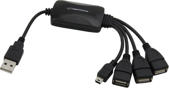 HUB USB Esperanza 1x microUSB  +