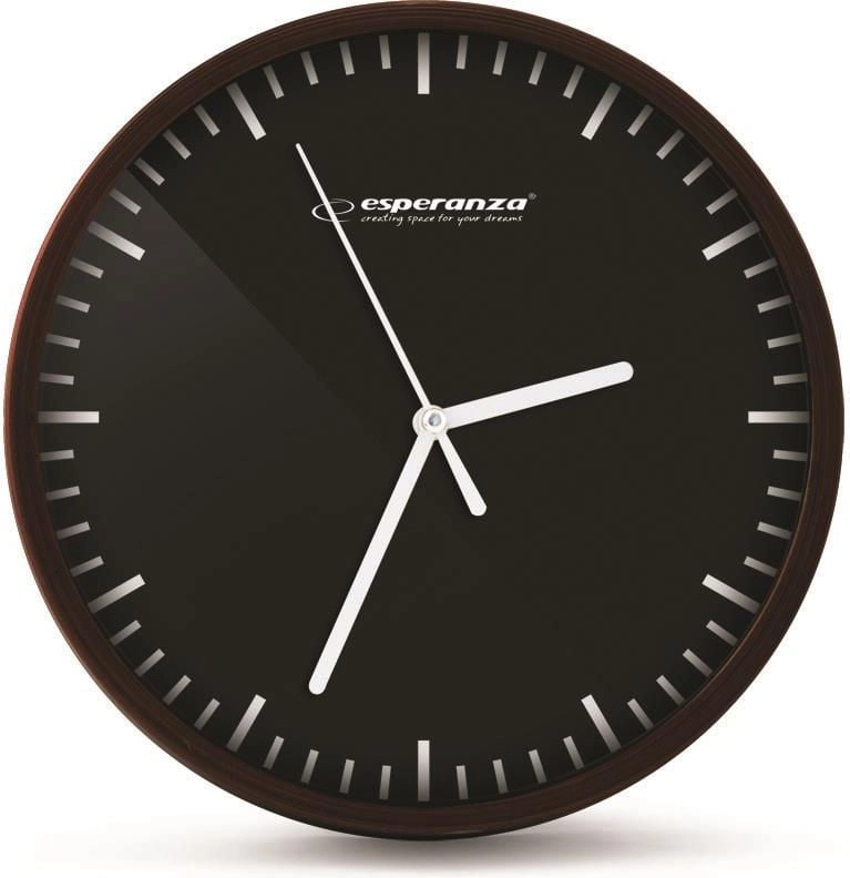 WALL CLOCK BUDAPEST BLACK EHC010K EHC010K