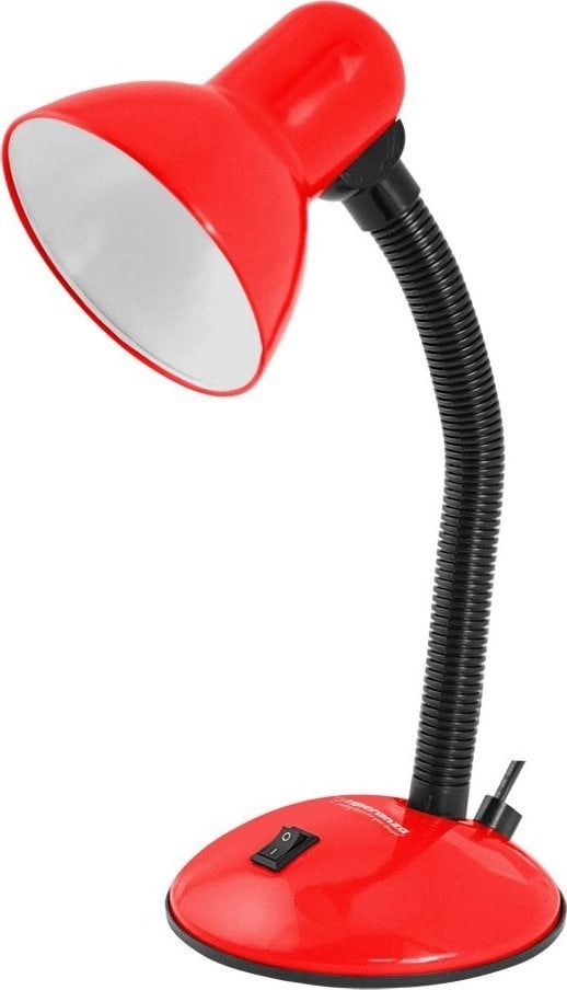 Esperanza red desk lamp (ELD107R) ELD107R