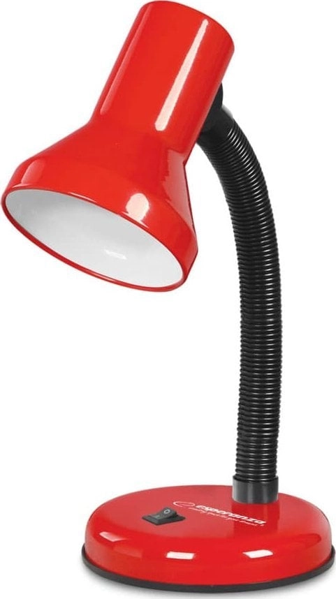 Esperanza red desk lamp (ELD108R) ELD108R