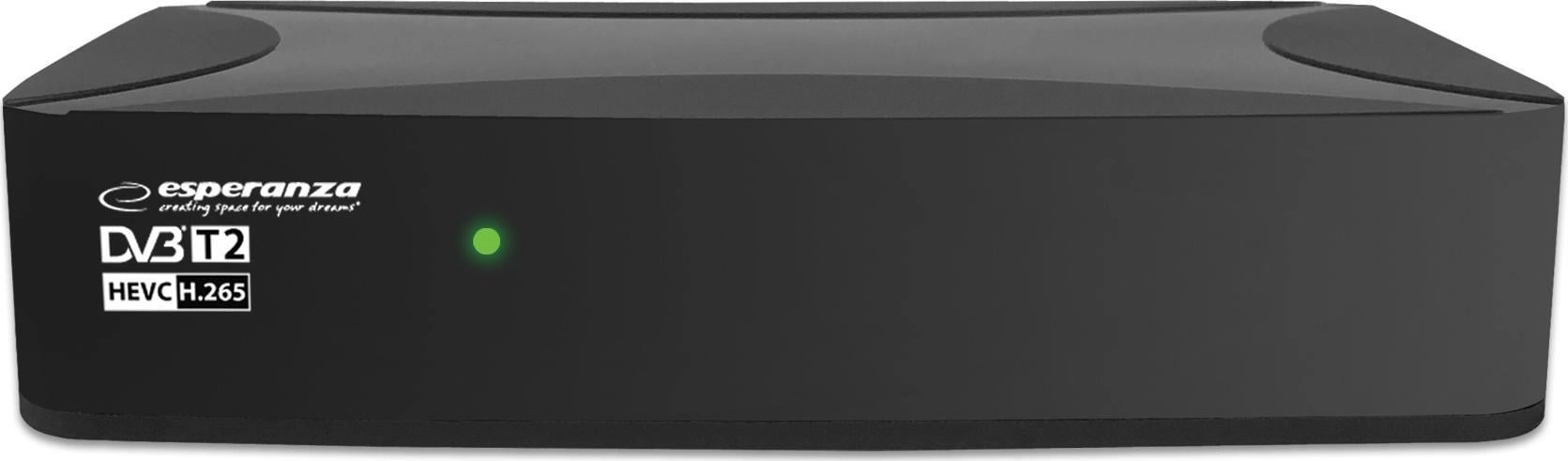 EV108R Esperanza skaitmeninis imtuvas dvb-t2 h