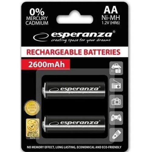 Esperanza EZA105 PRECHARGED HR6 2600MAH ALWAYS
