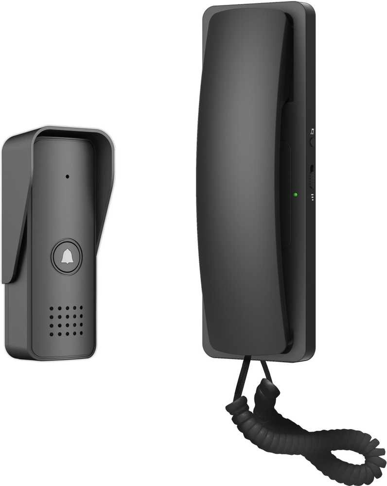 Intercom EURA ADP-24A3 black 2-wire 14817818