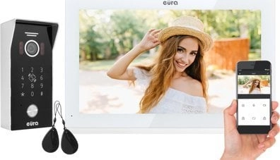Eura VIDEO DOORPHONE EURA VDP-99C5 white