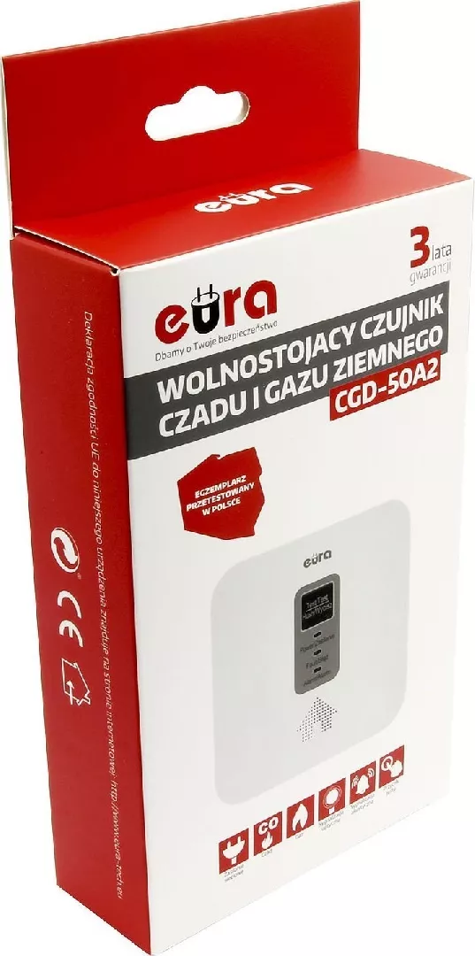 Eura Carbon monoxide and natural gas