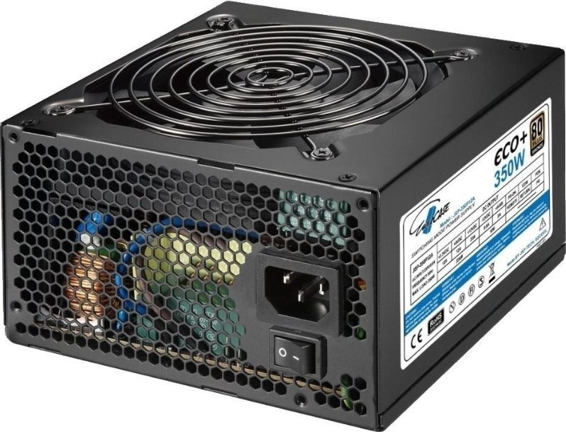 Eurocase Zdroj 350W Eco+  120Mm  80+