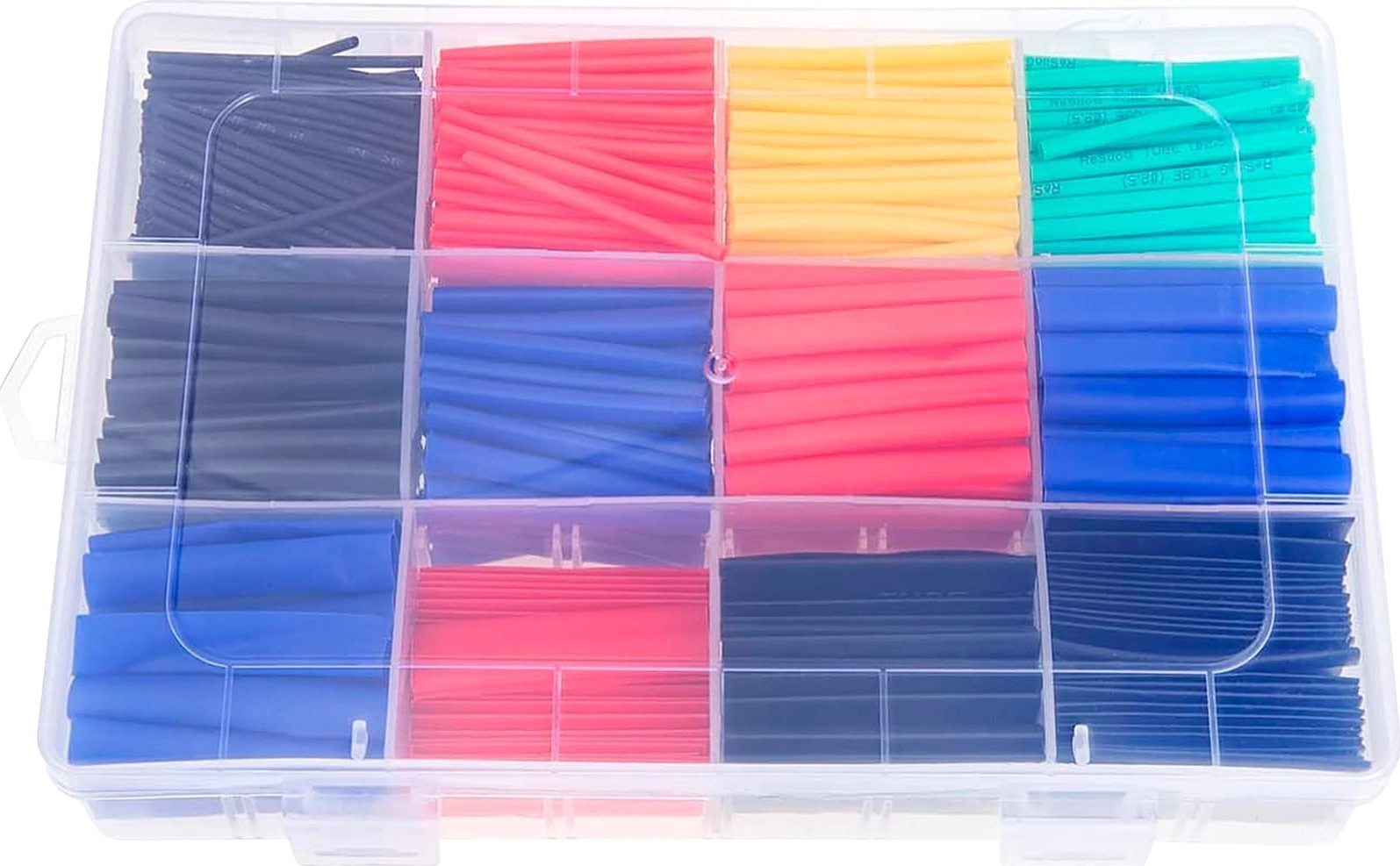 Set of connectors and heat shrink