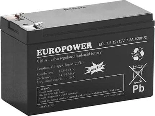 Europower Akumulator AGM EUROPOWER serii EPL
