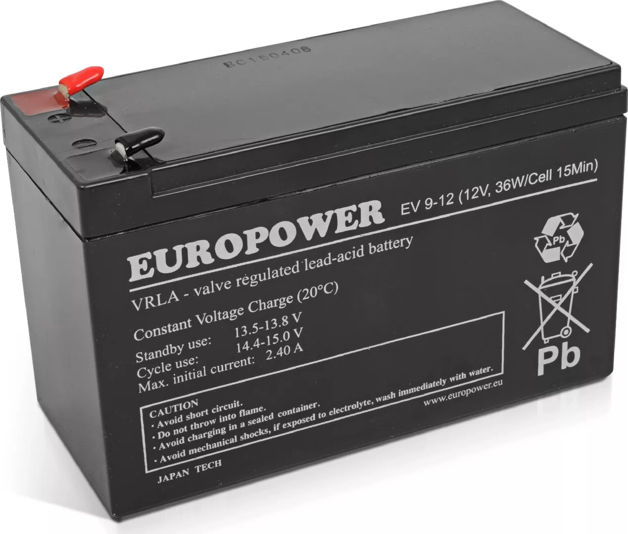 Europower Akumulator 12V 9Ah AGM Europower