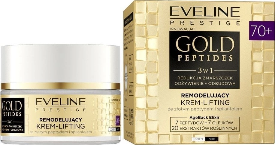Eveline Gold Peptides 3in1 Remodeling Cream-Lifting