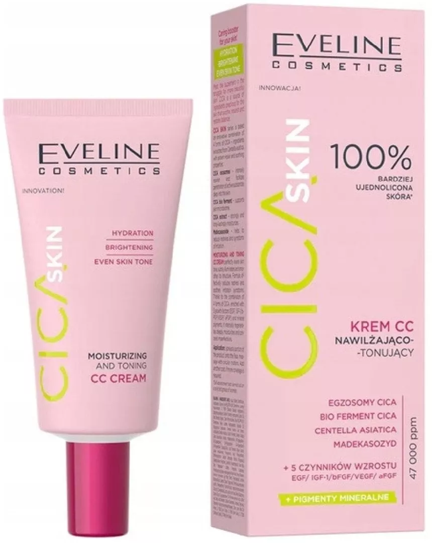 EVELINE_Cica Skin moisturizing and toning CC