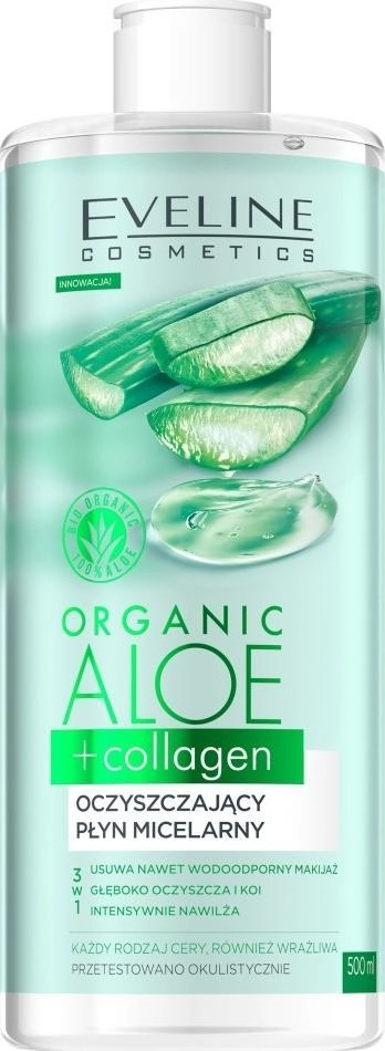 Eveline EVELINE_Organic Aloe+Collagen liquid eye patches