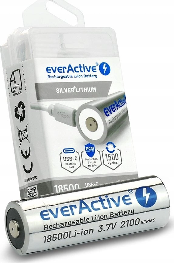 EverActive Akumulator 18500 3 7V Li-ion