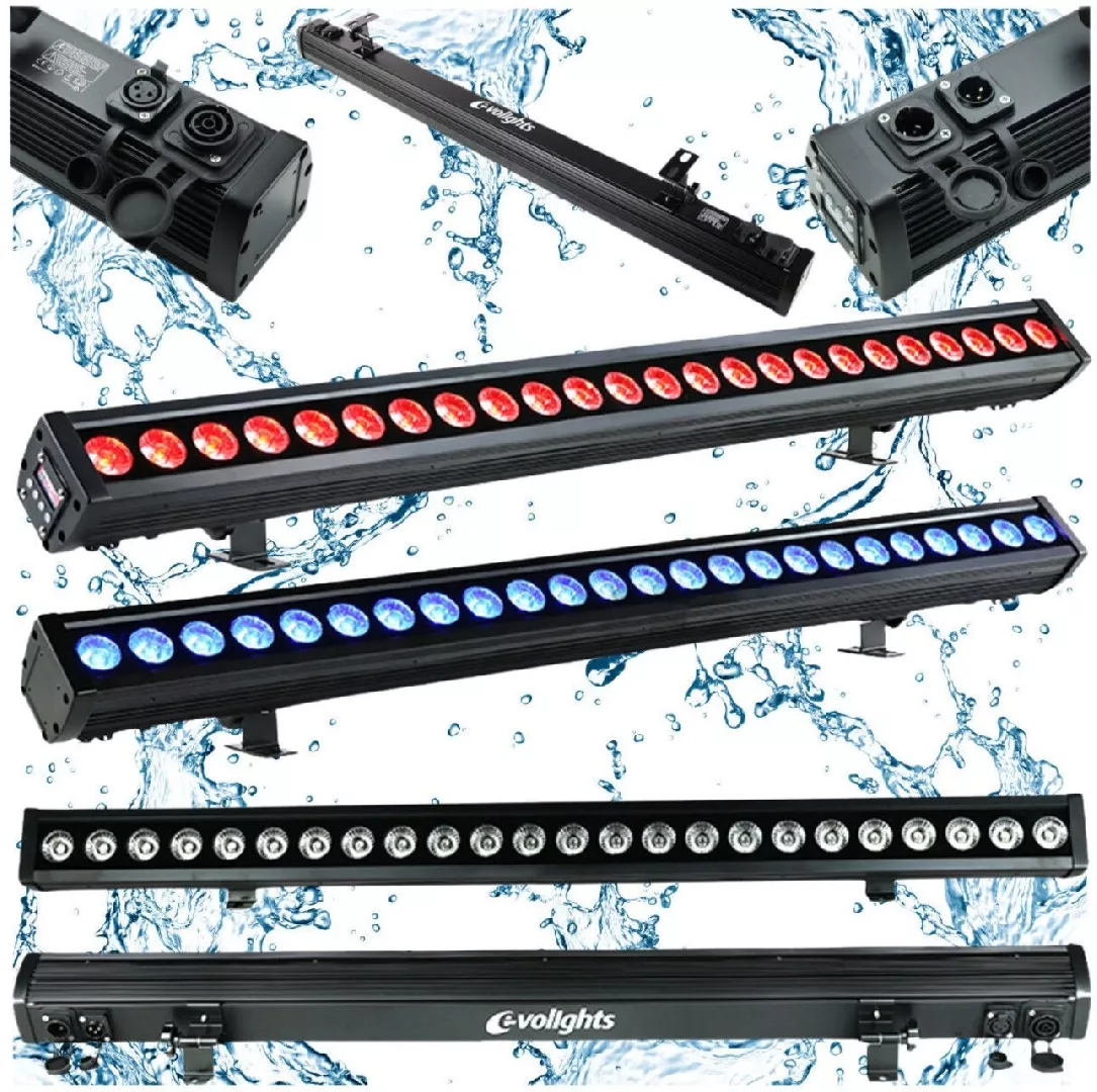 EVOLIGHTS GLAZE BAR 24x4W RGBW IP65