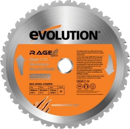 Evolution Piła widiowa TCT wielozadaniowa RAGE