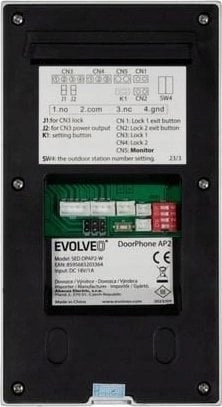 EVOLVEO DoorPhone AP2-2 wired videophone for