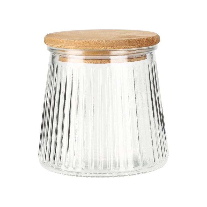 Excellent Houseware Jar with bamboo lid