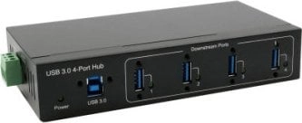 Exsys EXSYS EX-11224HMVS 4-portowy metalowy HUB