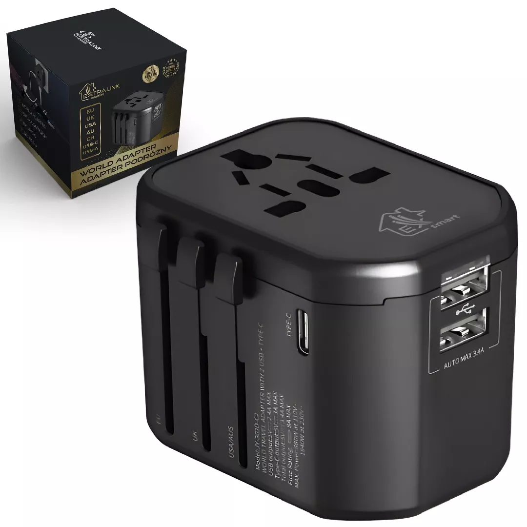 Smart Life adapter for EU/UK/USA/AU/CH travelers