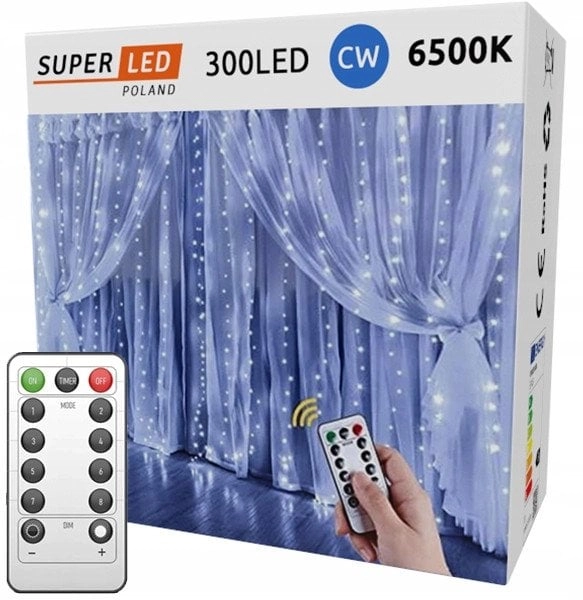 Extralink  LED curtain  3x3 + BZ