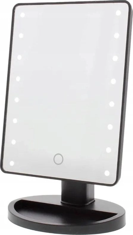 Extralink Makeup Mirror Black Lighted with