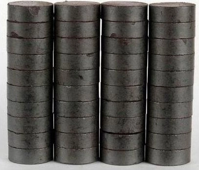 Magnets 15mm black 40pcs 505632 8595083503019