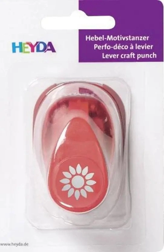 FANDY Decorative punch medium 17mm sunflower