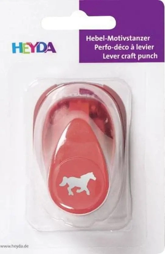 FANDY Decorative punch  medium 17mm horse