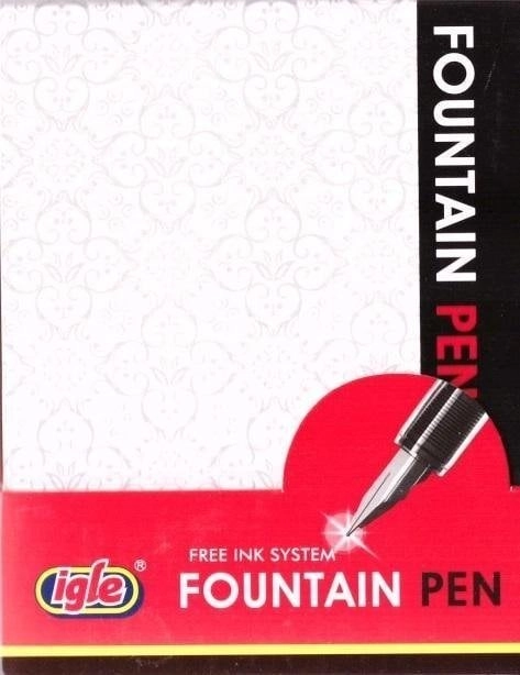Decor cartridge fountain pen (24 pcs)