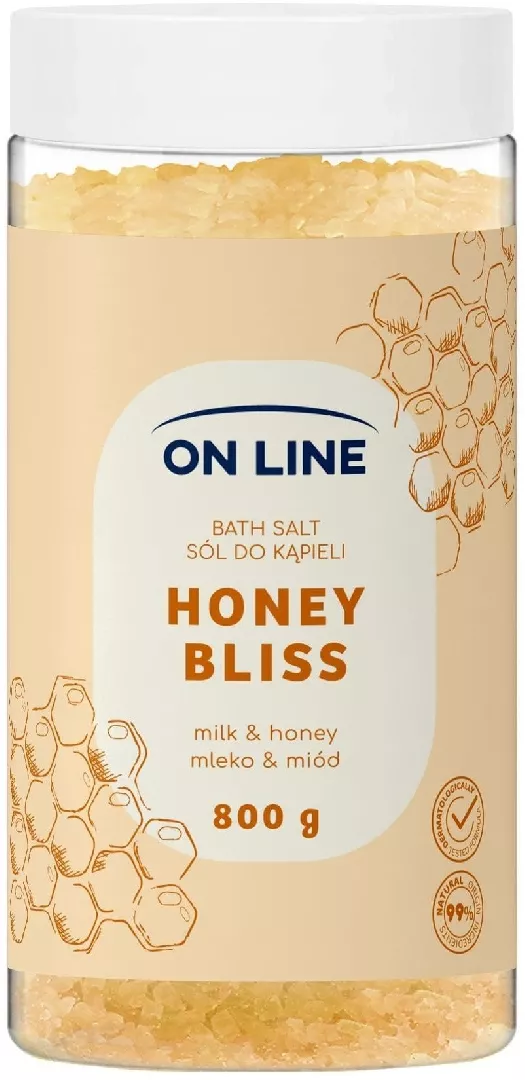 ON LINE Sól do kąpieli Honey