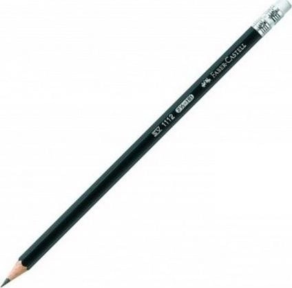 Faber-Castell Pencil 111/HB with eraser (12