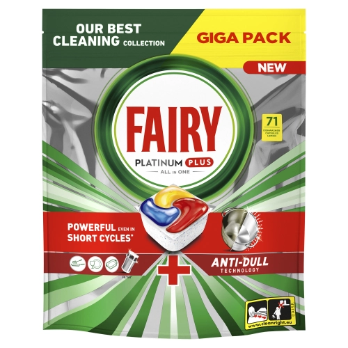 FAIRY Platinum Plus Dishwasher Machine Tablets