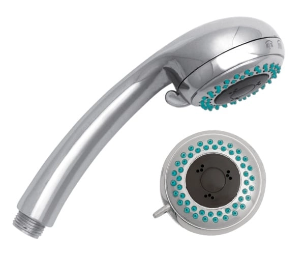 Wave 4-function shower head chrome (75551)