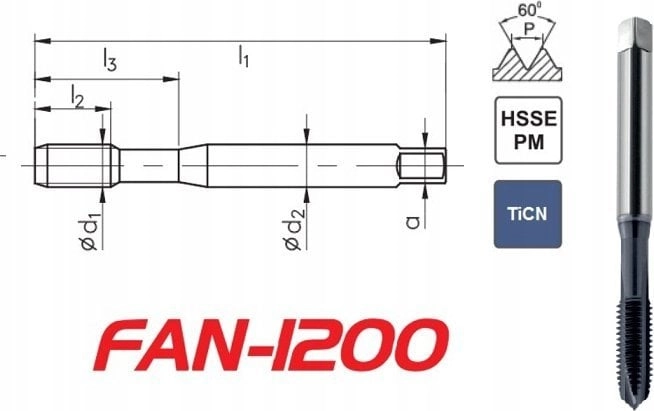 Fanar THREAD M 6 DIN-371B (6H)