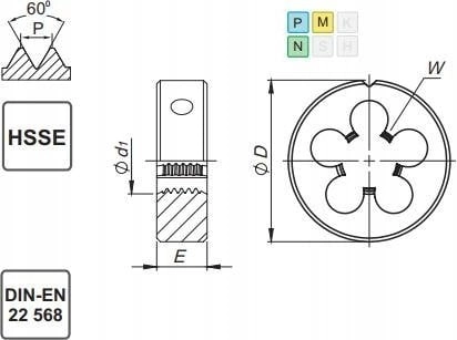 Fanar NARZYNKA M10x1 25 DIN-22568 (6g)