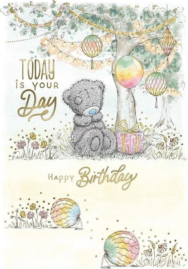 Today is your day birthday card