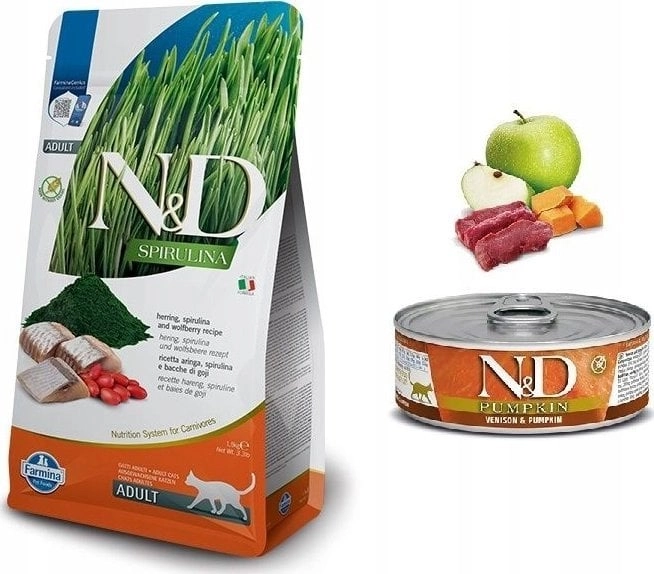 FARMINA ND Spirulina Herring - dry