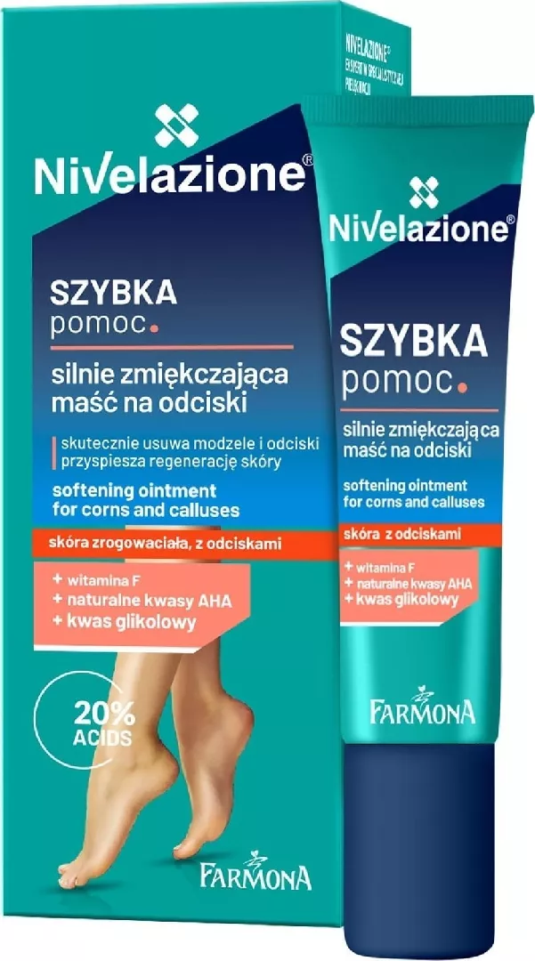 NIVELAZIONE Strongly softening ointment for corns