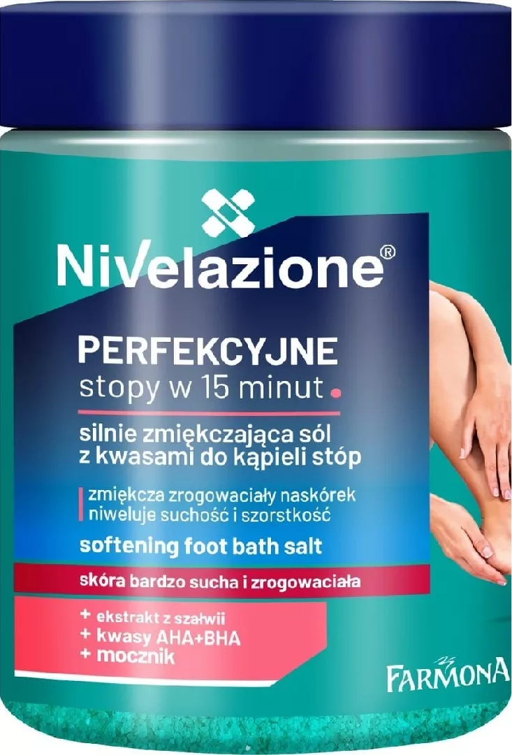 NIVELAZIONE Strongly softening foot bath salt