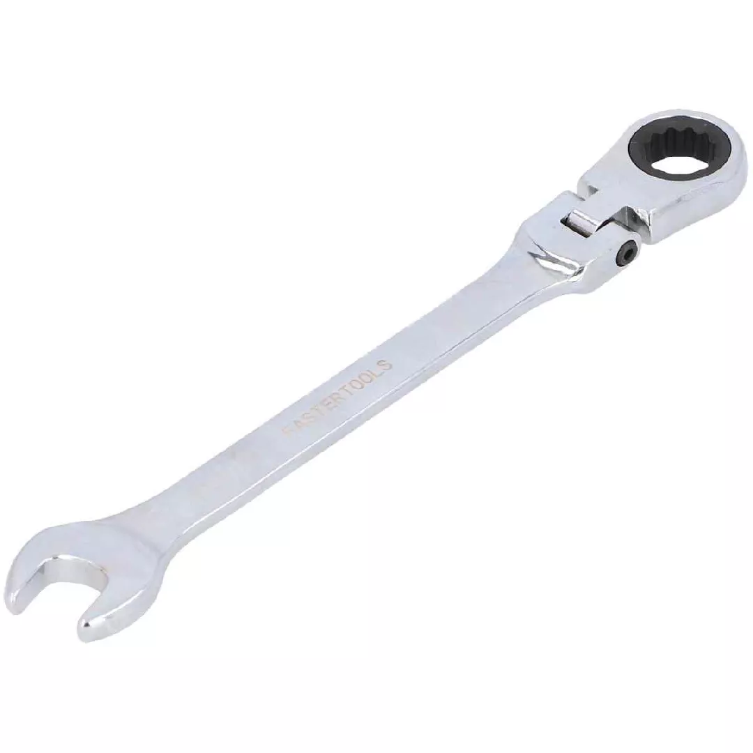 Komb.atslēga 13mm reversīva/lok. FasterTools 8986098